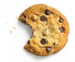 Bild på en cookie (kaka)